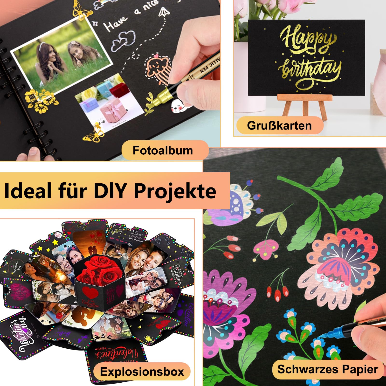 IVSUN 60 Farben Acrylstifte für Steine Wasserfest - Acrylmarker mit feine Spitze und Pinsel für Steine Bemalen Holz Leinwand Keramik Glas, 1-5mm Multimarker Acrylfarben Stifte Set